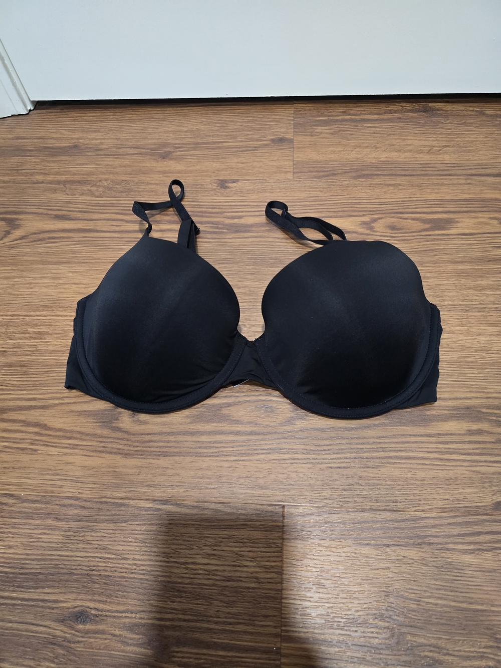 Victoria's Secret Black Padded Demi Bra